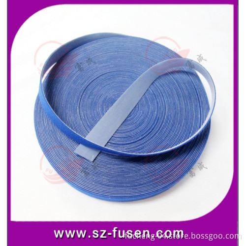Double Sided Utility Blue Color All-Purpose Velcro Hook Loop Fastener